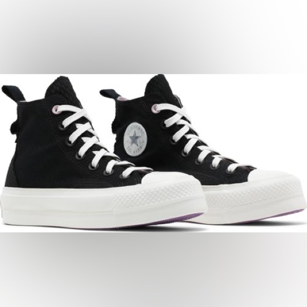 Converse Women's CTAS Lift Hi Platform Future Utility
572420C Black / Purple